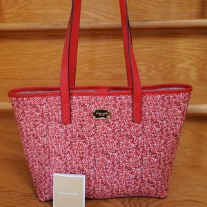 Michael Kors Tote - red saffiano